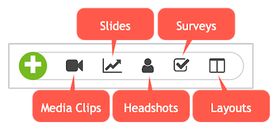 Clip Library Buttons with Callouts