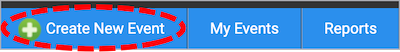 + Create New Event option circled